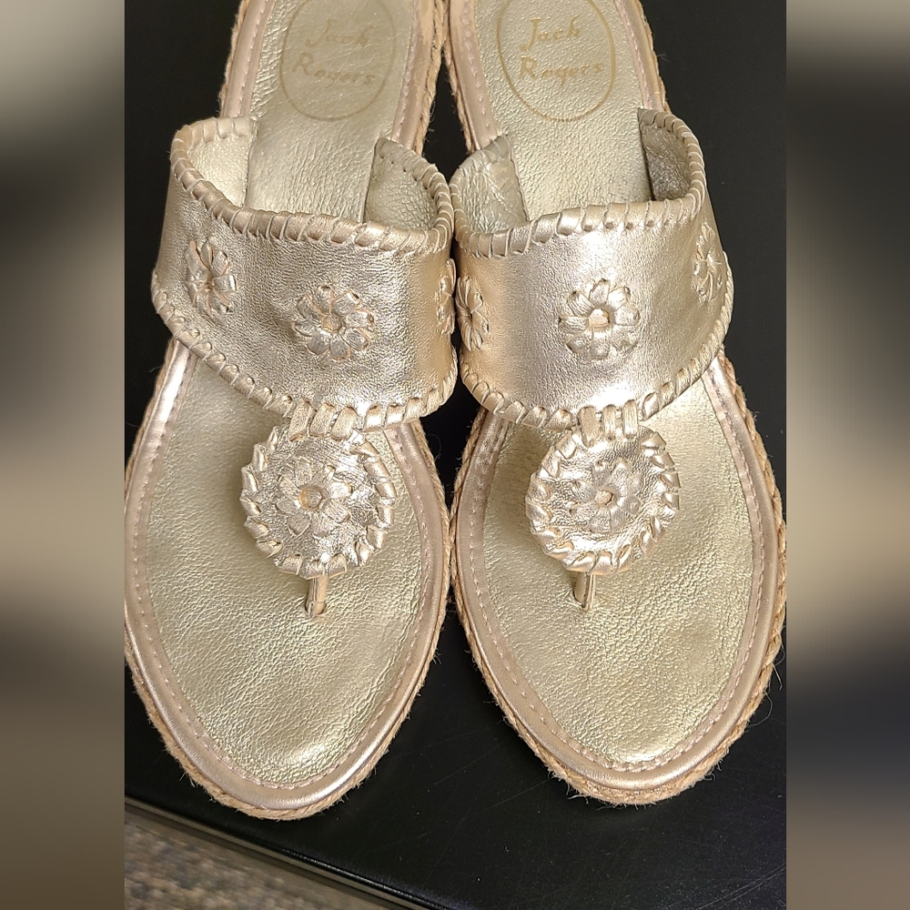 Jack Roger's Gold Espardilles